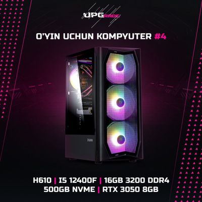 O’yin uchun keys | Cs go, dota, gta bemalol o’ynab-kulib ko’taradi