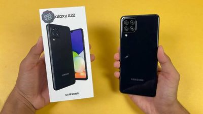 Samsung A22 4G Qora