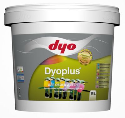 DYO Turkiya premium class emultsiya bo’yoqlari