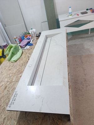 Раковина из керамогранита