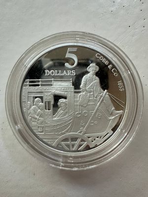 Монета Австралий 5$