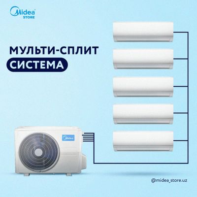 Multi split sistema Midea / Мульти сплит система Midea INVERTER