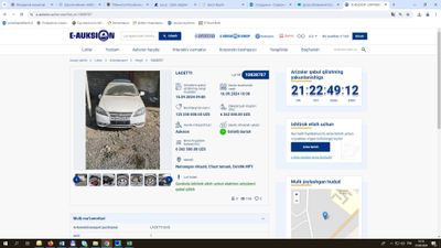 Lacetti автомашинаси аукцион оркали сотилади