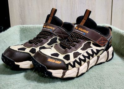 Skechers(GS)Velocitrek Dino-Quest USA "BlackBrown"