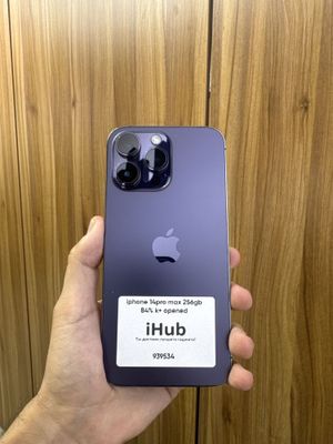 iphone 14pro max purple 256gb 84%