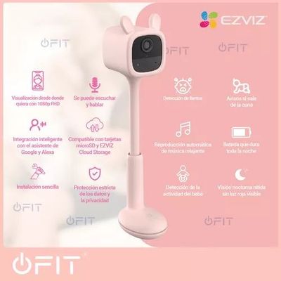 EZVIZ BM1 Радионяня с питанием от аккумулятора 2MP