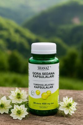 Qora sedana kapsulasi 450 mg 90 kapsula