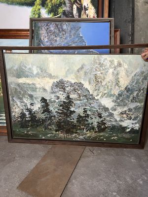 Картина маслом, пейзаж