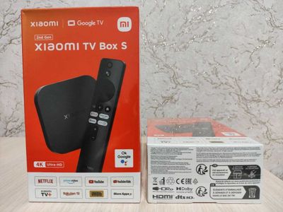 Продаётся новая с гарантией ТВ приставка Xiaomi TV Box S 4K 2nd Gen