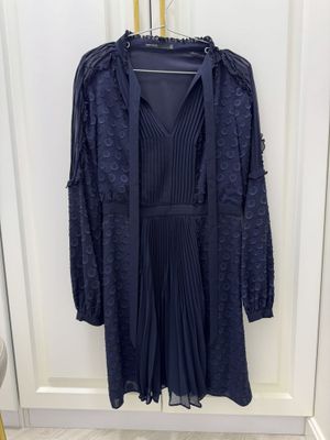 Синее платье Karen Millen
