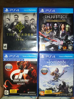 Орден1886, Injustice,gran Turismo sport, horizon игры дл