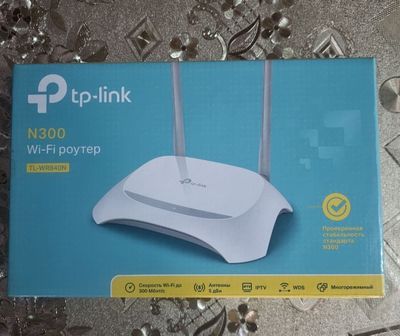 Router Tp-Link TL-WR840N Wifi Full komplekt Deyarli yan