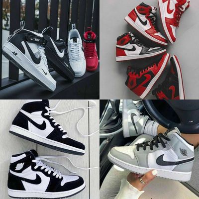 Качевственные кроссовки Nike Air Jordan 1