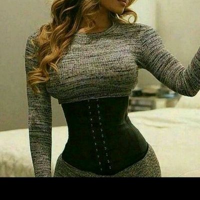 Корсет латекс Waist разм.XS молочн. цвета Columbia