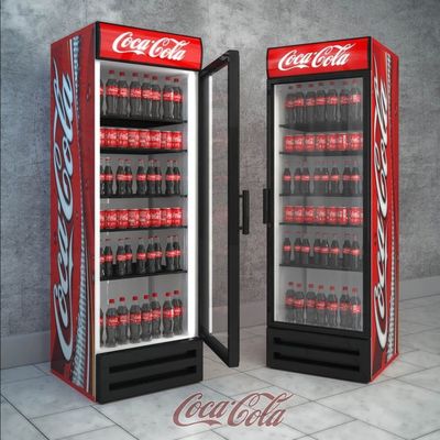 Срочно продаётся большой витринный холодильник Coca Cola