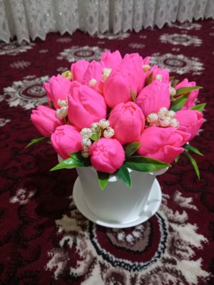 qo'l mehnati sovunli gullar