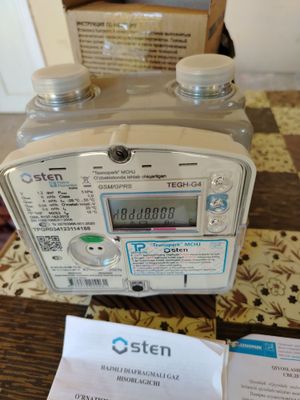 газ счётчик Osten Tegh-G4
