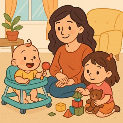 Няня для вашего ребёнка — почасовая, ночная и круглосуточная забота