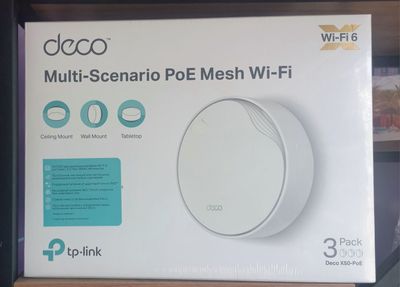 Deco X50‑PoE 3 Pack – Ultra tez va keng qamrovli Wi‑Fi Mesh tarmog‘i