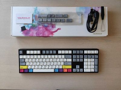 Клавиатура Varmilo VA108M CMYK Cherry MX Silent Red