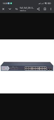 Hikvision PoE-коммутатор DS-3E0526P-E/M