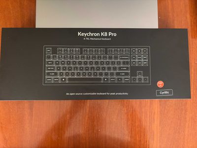 Новый Keychron K8 PRO механическая клавиатура с гарантийном талоном