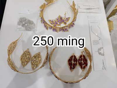 diademalar to'plami, kelinlar uchun to'plam