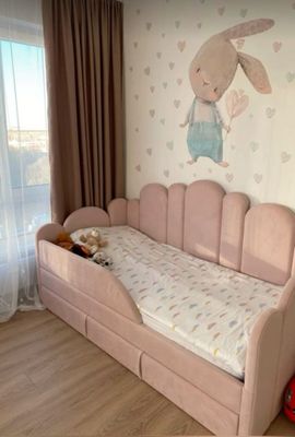 Мягкая детская кровать, односпальная кровать, мягкий диван