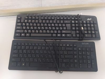 2 клавиатуры avt и delux