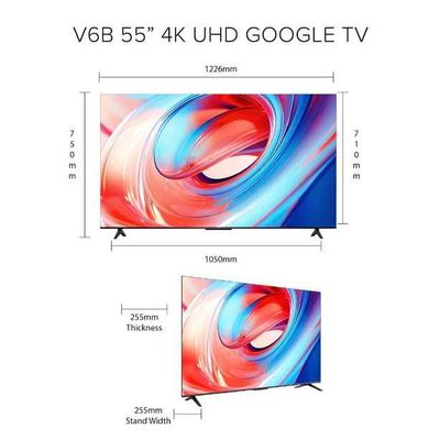 Телевизор TCL 75V6B UHD Google TV