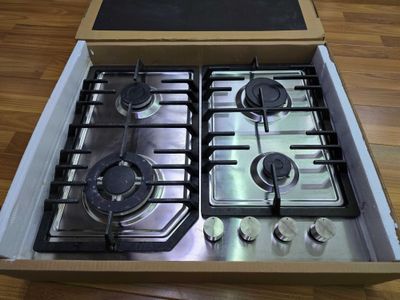 IMMER GH395 INOX варочная панель газовая четырьмя конфорками