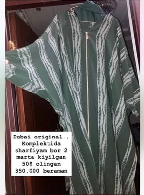 Dubai original abayasi materiali h/b jatka