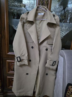 Женский плаш тренч