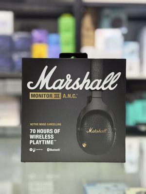Наушники Marshall MONITOR III A.N.C. Полноразмерные,оригенал 1000%