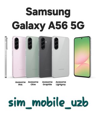 Samsung Galaxy A56 5G 2025 New Super Skidka+Garantiya+Dastavka