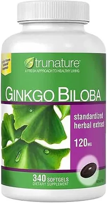 Гинкго Билоба trunature Ginkgo Biloba 340 капсулы