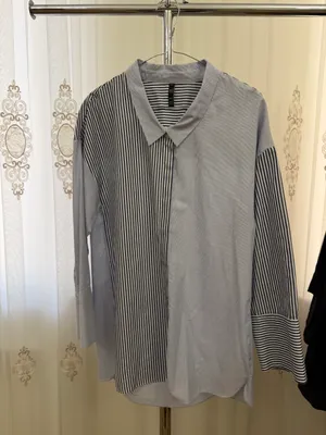 Рубашка ZARA в полоску