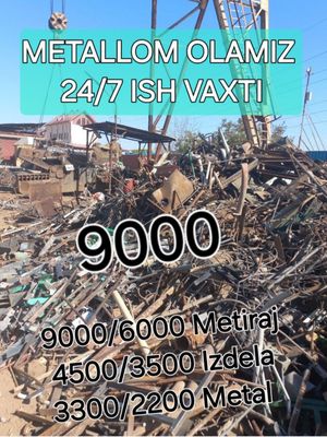 Metallom olamiz Toshkent boylab har xil turdagi metallarni металлолом