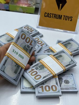 Доллар сувенир, фальшив 10.000 сум почка