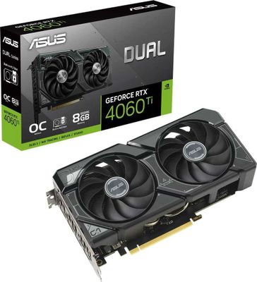 Видеокарта ASUS GeForce RTX 4060 Ti Dual OC Edition