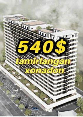 Yangiyòlda remonti bilan xonadon