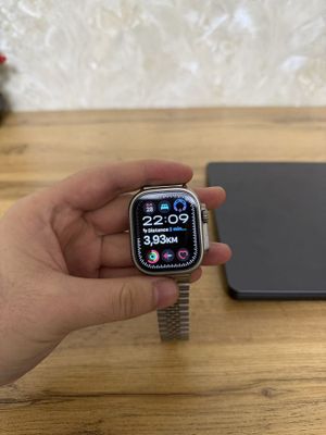 Apple watch/ iwatch ultra 2 sotiladi pachti yangide 100$ oshu remeshok