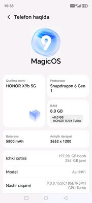 Honor x9b