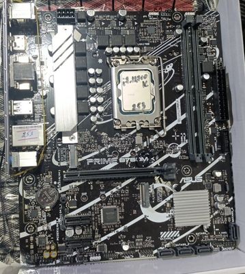 Asus prime B760M-K/ddr5 + i7 12700K!