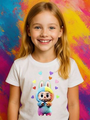 Детские Футболки с Лабубу, 4-15лет