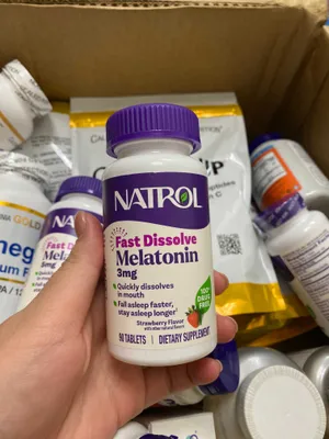 Melatonin 3mg. Мелатонин 3мг 90 таблеток быстрорастворимые, клубника