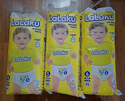 Lalaku трусики памперс подгузники большая упаковка pampers trusikli