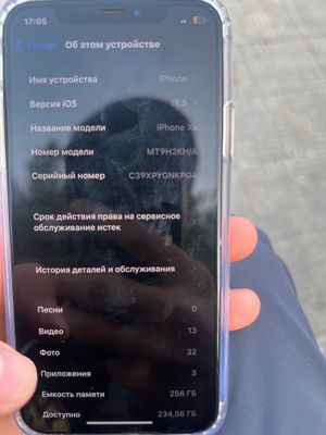 iPhone xs sotladi 256gb ideal face id iwledi