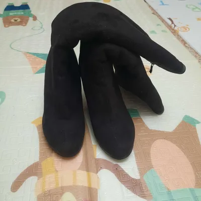 Сапоги женские. Экозамши