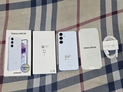 Samsung A 55 - 256 GB ice blue